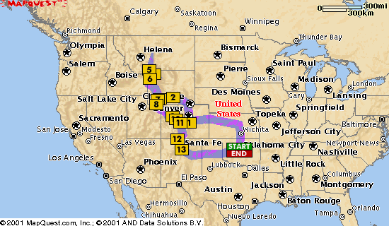 Trip Overview Map