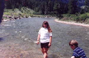 Melissa & Jerrett at the Hoback River