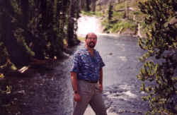 Rob at Lewis Falls