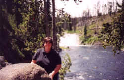 Jennifer at Lewis Falls